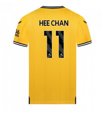 Wolves Hee-chan Hwang #11 Replika Hjemmebanetrøje 2023-24 Kortærmet